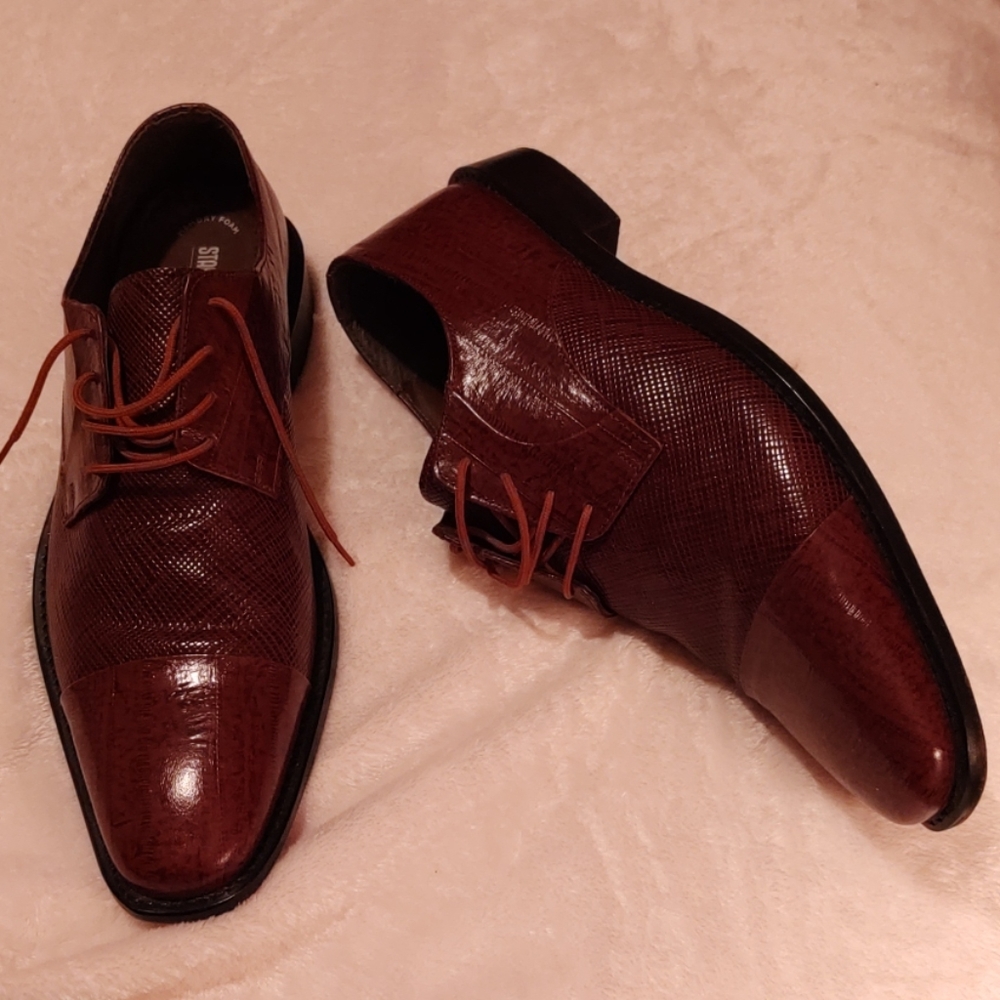Stacy Adams Brown Leather Shoes